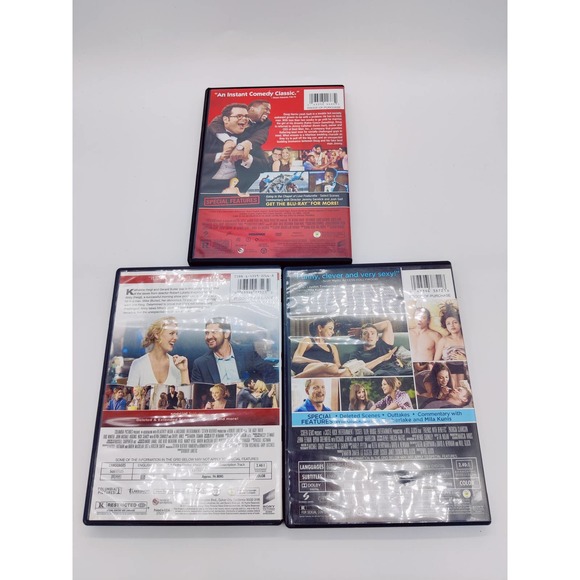 3 Movie Lot Dvd Romance Comedy The Wedding Ringer Ugly Truth Friends W/ Benefits - Picture 2 of 8